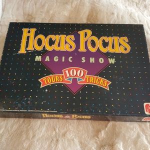6/$20 Vintage Hocus Pocus Magic Show by Jumbo Games  - 1988 100 TOURS TRICKS